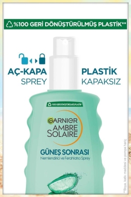 Garnier Ambre Solaire Güneş Sonrası Nemlendirici Ferahlatıcı Sprey 200 ml - 5