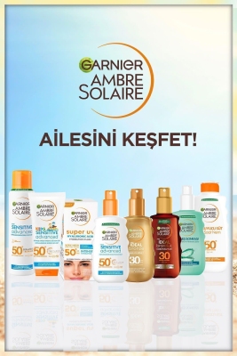 Garnier Ambre Solaire Hassas Ciltler İçin Güneş Koruyucu Sprey Spf 50 150 ml - 5