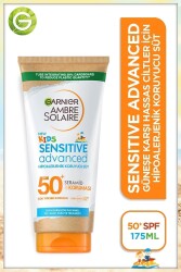 Garnier Ambre Solaire Kids Sensitive Advanced Güneş Koruyucu Süt Spf50+ 175 ml - 2