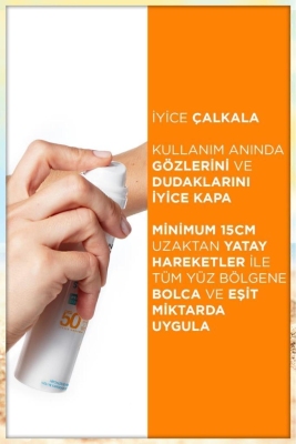 Garnier Ambre Solaire Makyaj Üstü Güneş Koruyucu Yüz Misti 75 ml - 5