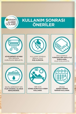 Garnier Ambre Solaire Natural Bronzer Güneşsiz Bronzlaştırıcı Sprey 150 ml - 7