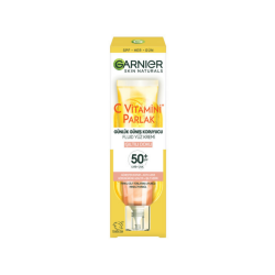 Garnier C Vitamini Parlak Günlük Güneş Koruyucu Yüz Kremi Işıltılı Doku SPF50+ 40 ml - 2