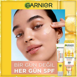 Garnier C Vitamini Parlak Günlük Güneş Koruyucu Yüz Kremi Işıltılı Doku SPF50+ 40 ml - 4