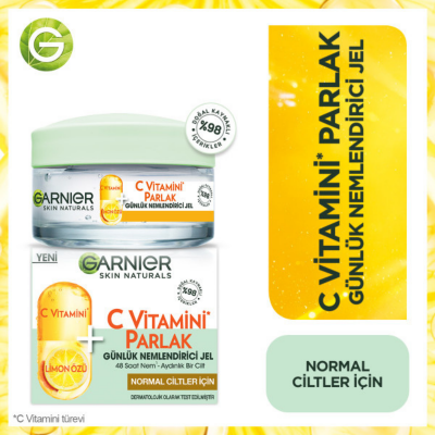 Garnier C Vitamini Parlak Günlük Nemlendirici Jel 50ml - 3