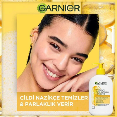 Garnier C Vitamini Parlaklık Veren Temizleyici 250 ml - 7