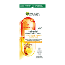 Garnier C Vitamini Yorgunluk Karşıtı Ampul Kağıt Maske 15 gr - 2