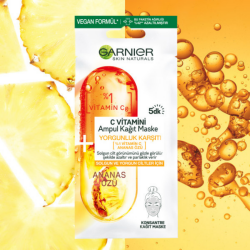 Garnier C Vitamini Yorgunluk Karşıtı Ampul Kağıt Maske 15 gr - 4