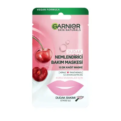 Garnier Dudak Nemlendirici Bakım Maskesi 5 gr - 1