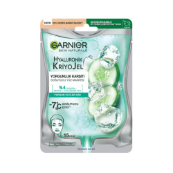 Garnier Hyaluronik Kriyojel Yorgunluk Karşıtı Soğutucu Yüz Maskesi 27 gr - 1