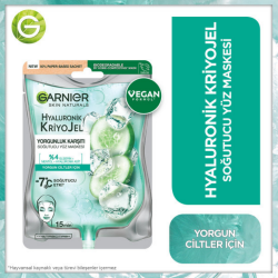 Garnier Hyaluronik Kriyojel Yorgunluk Karşıtı Soğutucu Yüz Maskesi 27 gr - 2