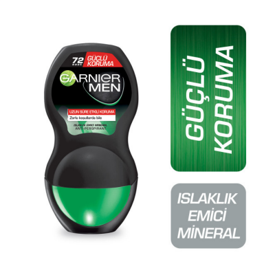 Garnier Men Güçlü Koruma Roll-On Deodorant 50 ml - 1