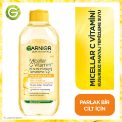 Garnier Micellar C Vitamini Kusursuz Makyaj Temizleme Suyu 400 ml - 2