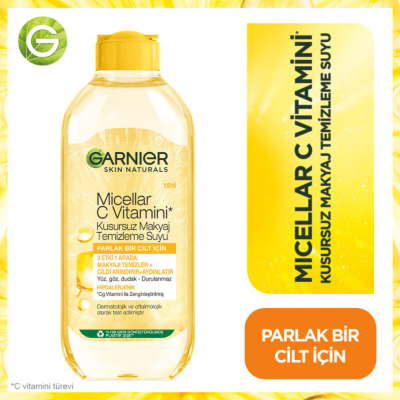 Garnier Micellar C Vitamini Kusursuz Makyaj Temizleme Suyu 400 ml - 4