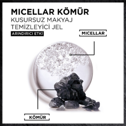 Garnier Micellar Kömür Kusursuz Makyaj Temizleyici Jel 400 ml - 6