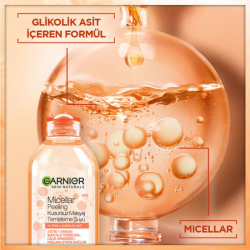 Garnier Micellar Peeling Kusursuz Makyaj Temizleme Suyu 400 ml - 9