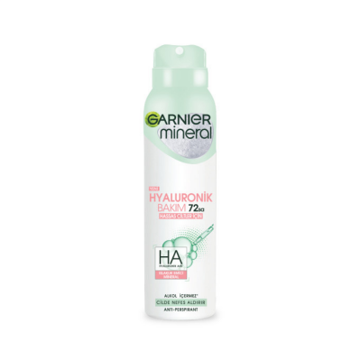 Garnier Mineral Hyaluronik Bakım Sprey Deodorant 150 ml - 1