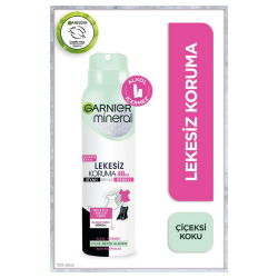 Garnier Mineral Lekesiz Koruma Sprey Deodorant 150 ml Çiçeksi Koku - Garnier