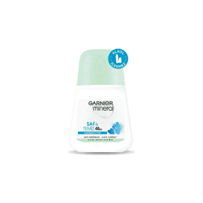 Garnier Mineral Saf ve Temiz Kadın Roll-On Deodorant 50 ml - 1