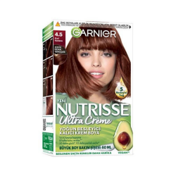 Garnier Nutrisse Ultra Creme 4.5 Kızıl Kestane Saç Boyası - Garnier