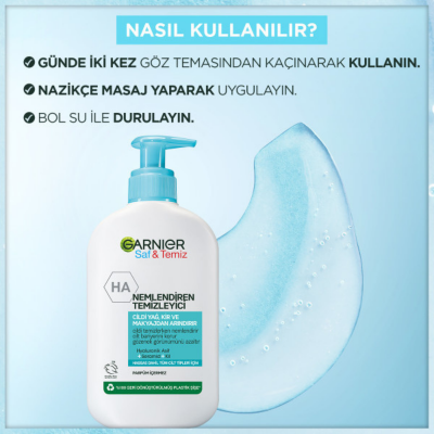 Garnier Saf & Temiz Nemlendiren Temizleyici 250 ml - 5