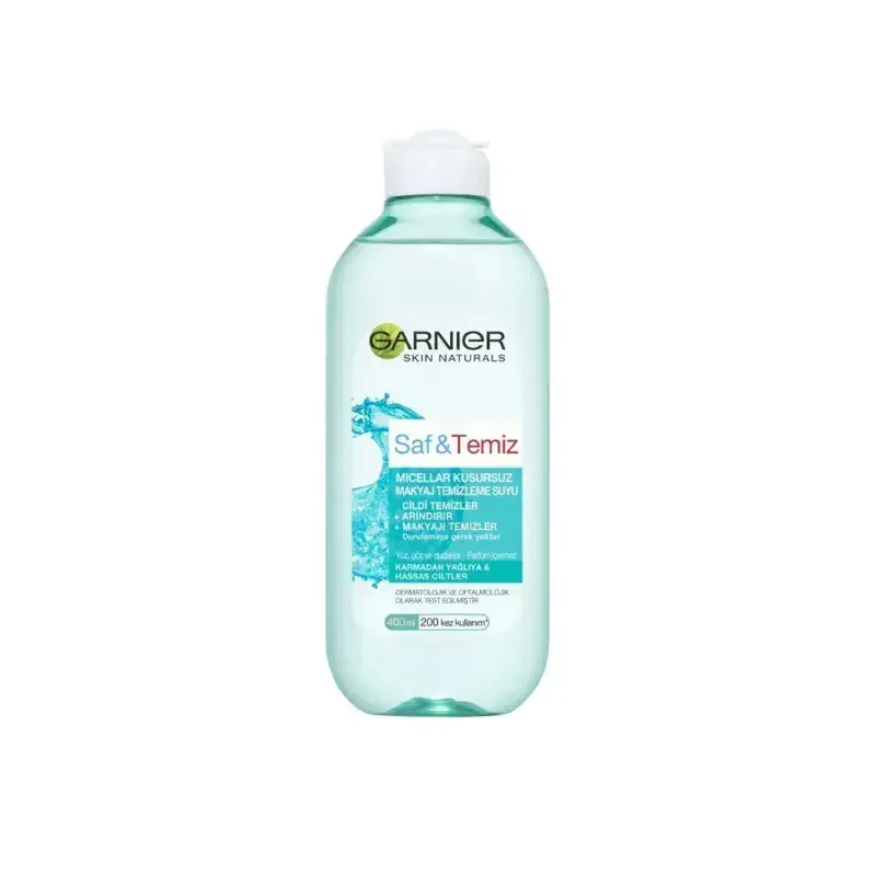 Garnier Saf Ve Temiz Micellar Kusursuz Makyaj Temizleme Suyu 400 ml -1