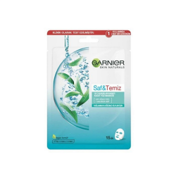 Garnier Saf&temiz Cilt Kusurları Karşıtı Kağıt Yüz Maskesi 23 gr - Garnier
