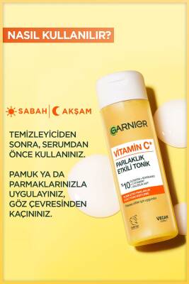Garnier Vitamin C Parlaklık Etkili Tonik 120 ml - 4