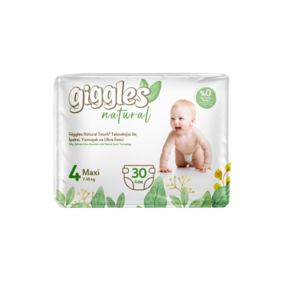 Giggles Natural 4 Numara Maxi 1 Paket 30 Adet - 1