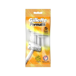 Gilette Permatik Tıraş Bıçağı 5'li Poşet - Gillette