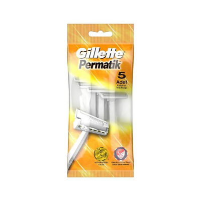 Gilette Permatik Tıraş Bıçağı 5'li Poşet - 1