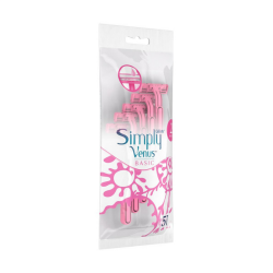 Gillette Simply Venus 2 Basic Kadın Tıraş Bıçağı 5'li - Gillette Venus