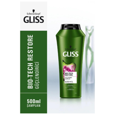 Gliss Bio-Tech Güçlendirici Şampuan 500 ml - 1