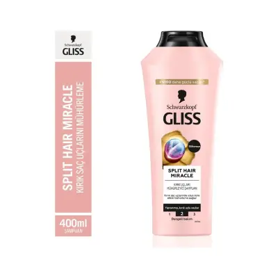 Gliss Split Hair Miracle Şampuan 400 ml - 1