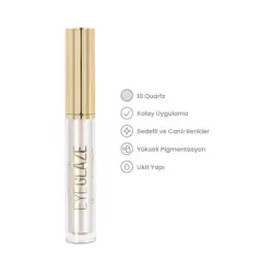 Golden Rose Eye Glaze Liquid Eyeshadow No:10 Quartz - Likit Far - 4