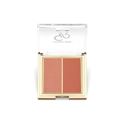 Golden Rose Iconic Blush Duo - 02 Peachy Coral - 1