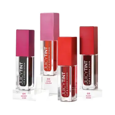 Golden Rose Juicy Tint Lip & Cheek Stain - 01 Peach Sorbe - Likit Ruj & Allık - 3