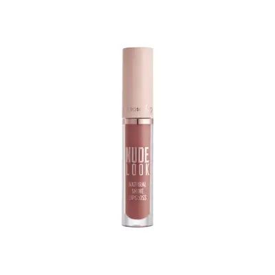 Golden Rose Nude Look Natural Shine Lipgloss - 04 Peachy Nude - 1