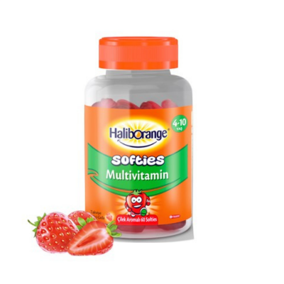 Haliborange Softies Multivitamin 60 Çiğneme Tableti - 1