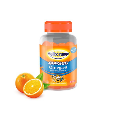 Haliborange Softies Omega-3 ve Multivitamin 60 Çiğneme Tableti - 1