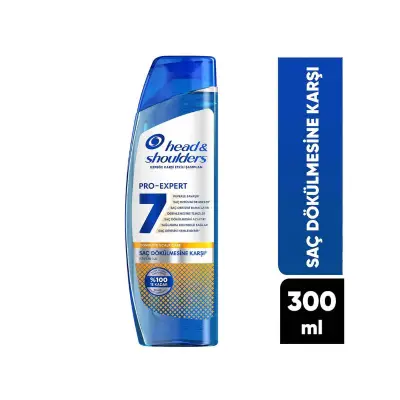 Head and Shoulders Pro-Expert 7 Saç Dökülmesine Karşı Kafeinli Şampuan 300 ml - 1