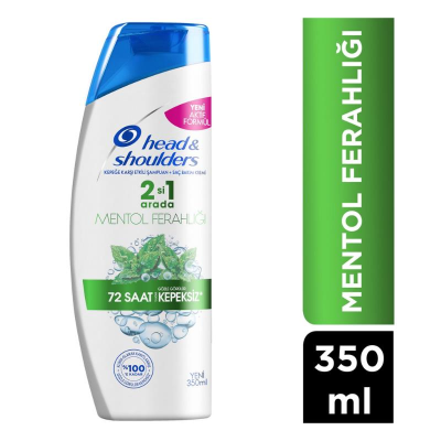 Head&Shoulders 2'si 1 Arada Mentol Ferahlığı Şampuan 350 ml - 2