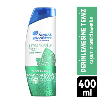 Head&Shoulders Derinlemesine Temiz Kaşıntı Giderici Şampuan 400 ml - 1