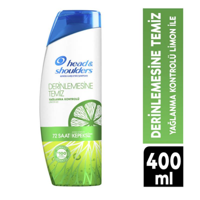 Head&Shoulders Derinlemesine Temiz Yağlanma Kontrolü Şampuan 400 ml - 1