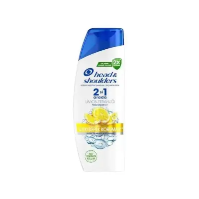 Head&Shoulders 2'si 1 arada Limon Ferahlığı Şampuan 330 ml - 1