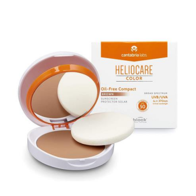 Heliocare Color SPF 50 Oil Free Compact 10 gr - Brown - 1