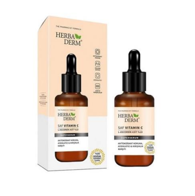 Herbaderm Saf C Vitamin %10 Serum 30 ml - 1