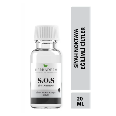 Herbaderm S.O.S Siyah Nokta Karşıtı Serum 20 ml - 3