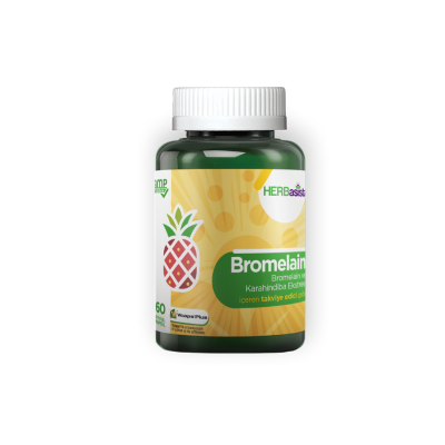 Herbasist Bromelain 60 Bitkisel Kapsül - 1