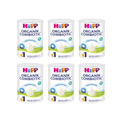 Hipp 1 Organik Combiotic Bebek Maması 350 Gr 6 LI Paket - 1