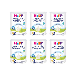 Hipp 2 Combiotic Organik Devam Sütü 350 Gr - 6'lı Paket - Hipp